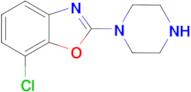 7-chloro-2-piperazin-1-yl-1,3-benzoxazole