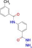 N-[3-(hydrazinocarbonyl)phenyl]-3-methylbenzamide