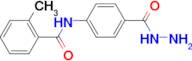 N-[4-(hydrazinocarbonyl)phenyl]-2-methylbenzamide