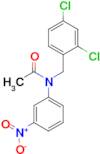 N-(2,4-dichlorobenzyl)-N-(3-nitrophenyl)acetamide