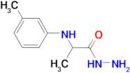 2-[(3-methylphenyl)amino]propanohydrazide