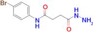 N-(4-bromophenyl)-4-hydrazino-4-oxobutanamide