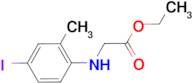 ethyl [(4-iodo-2-methylphenyl)amino]acetate