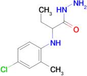 2-[(4-chloro-2-methylphenyl)amino]butanohydrazide