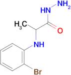 2-[(2-bromophenyl)amino]propanohydrazide