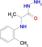 2-[(2-methylphenyl)amino]propanohydrazide