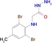 2-[(2,6-dibromo-4-methylphenyl)amino]acetohydrazide