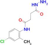 N-(4-chloro-2-methylphenyl)-4-hydrazino-4-oxobutanamide