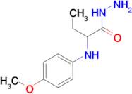 2-[(4-methoxyphenyl)amino]butanohydrazide