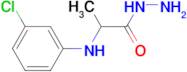 2-[(3-chlorophenyl)amino]propanohydrazide