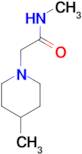 N-methyl-2-(4-methylpiperidin-1-yl)acetamide