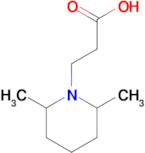 3-(2,6-dimethylpiperidin-1-yl)propanoic acid