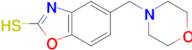 5-(morpholin-4-ylmethyl)-1,3-benzoxazole-2-thiol