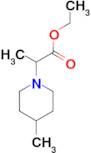 ethyl 2-(4-methylpiperidin-1-yl)propanoate