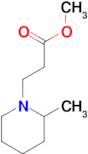 methyl 3-(2-methylpiperidin-1-yl)propanoate