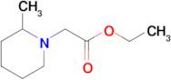 ethyl (2-methylpiperidin-1-yl)acetate