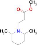 methyl 3-(2,6-dimethylpiperidin-1-yl)propanoate