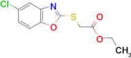 ethyl [(5-chloro-1,3-benzoxazol-2-yl)thio]acetate