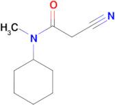 2-cyano-N-cyclohexyl-N-methylacetamide