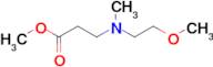 methyl 3-[(2-methoxyethyl)(methyl)amino]propanoate
