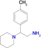 2-(4-methylphenyl)-2-piperidin-1-ylethanamine