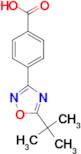 4-(5-tert-butyl-1,2,4-oxadiazol-3-yl)benzoic acid
