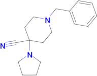 1-benzyl-4-pyrrolidin-1-ylpiperidine-4-carbonitrile