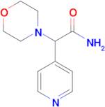 2-morpholin-4-yl-2-pyridin-4-ylacetamide