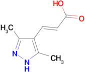 (2E)-3-(3,5-dimethyl-1H-pyrazol-4-yl)acrylic acid