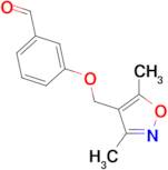 3-[(3,5-dimethylisoxazol-4-yl)methoxy]benzaldehyde