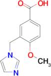 3-(1H-imidazol-1-ylmethyl)-4-methoxybenzoic acid
