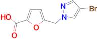 5-[(4-bromo-1H-pyrazol-1-yl)methyl]-2-furoic acid