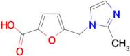 5-[(2-methyl-1H-imidazol-1-yl)methyl]-2-furoic acid