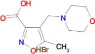 5-methyl-4-(morpholin-4-ylmethyl)isoxazole-3-carboxylic acid hydrobromide