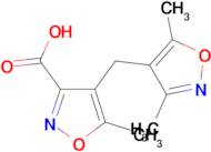 4-[(3,5-dimethylisoxazol-4-yl)methyl]-5-methylisoxazole-3-carboxylic acid