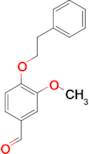 3-methoxy-4-(2-phenylethoxy)benzaldehyde