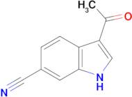 3-acetyl-1H-indole-6-carbonitrile
