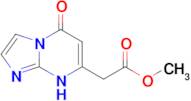 methyl (5-oxo-5,8-dihydroimidazo[1,2-a]pyrimidin-7-yl)acetate