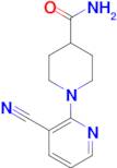 1-(3-cyanopyridin-2-yl)piperidine-4-carboxamide
