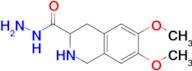 6,7-dimethoxy-1,2,3,4-tetrahydroisoquinoline-3-carbohydrazide