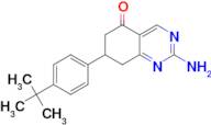 2-amino-7-(4-tert-butylphenyl)-7,8-dihydroquinazolin-5(6H)-one