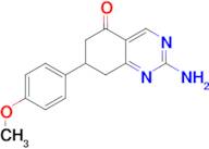 2-amino-7-(4-methoxyphenyl)-7,8-dihydroquinazolin-5(6H)-one