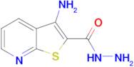 3-aminothieno[2,3-b]pyridine-2-carbohydrazide