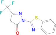 1-(1,3-benzothiazol-2-yl)-3-(trifluoromethyl)-1H-pyrazol-5-ol