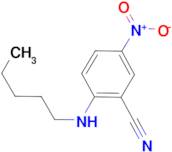5-nitro-2-(pentylamino)benzonitrile