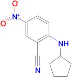2-(cyclopentylamino)-5-nitrobenzonitrile