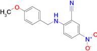 2-[(4-methoxybenzyl)amino]-5-nitrobenzonitrile