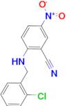 2-[(2-chlorobenzyl)amino]-5-nitrobenzonitrile