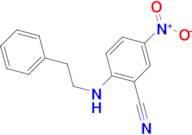 5-nitro-2-[(2-phenylethyl)amino]benzonitrile