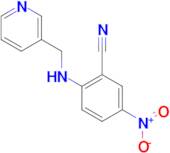 5-nitro-2-[(pyridin-3-ylmethyl)amino]benzonitrile